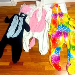 Let’s plan onesie pajama family  party. One is not even open.